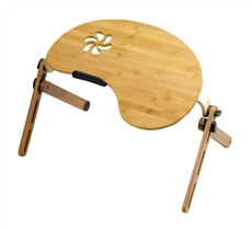 Bamboo computer desk 